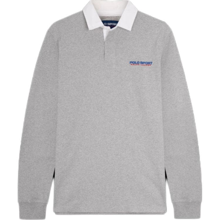 Поло Polo Ralph Lauren Polo Sport Поло Классическая версия Унисекс Серый - изображение 1