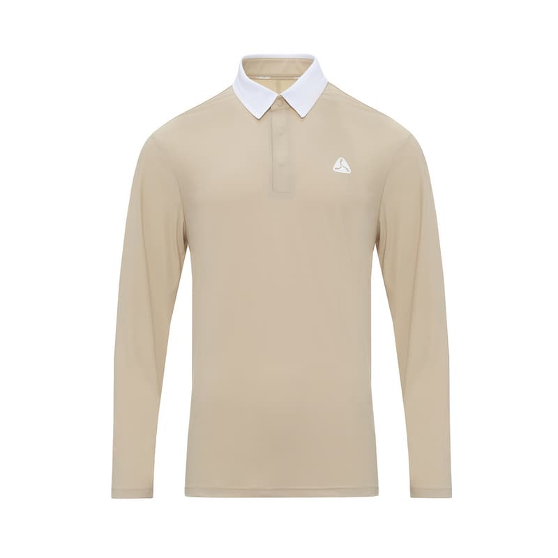 Поло LI NING 1990 Golf Collection Поло Мужской Берега Серый - изображение 1