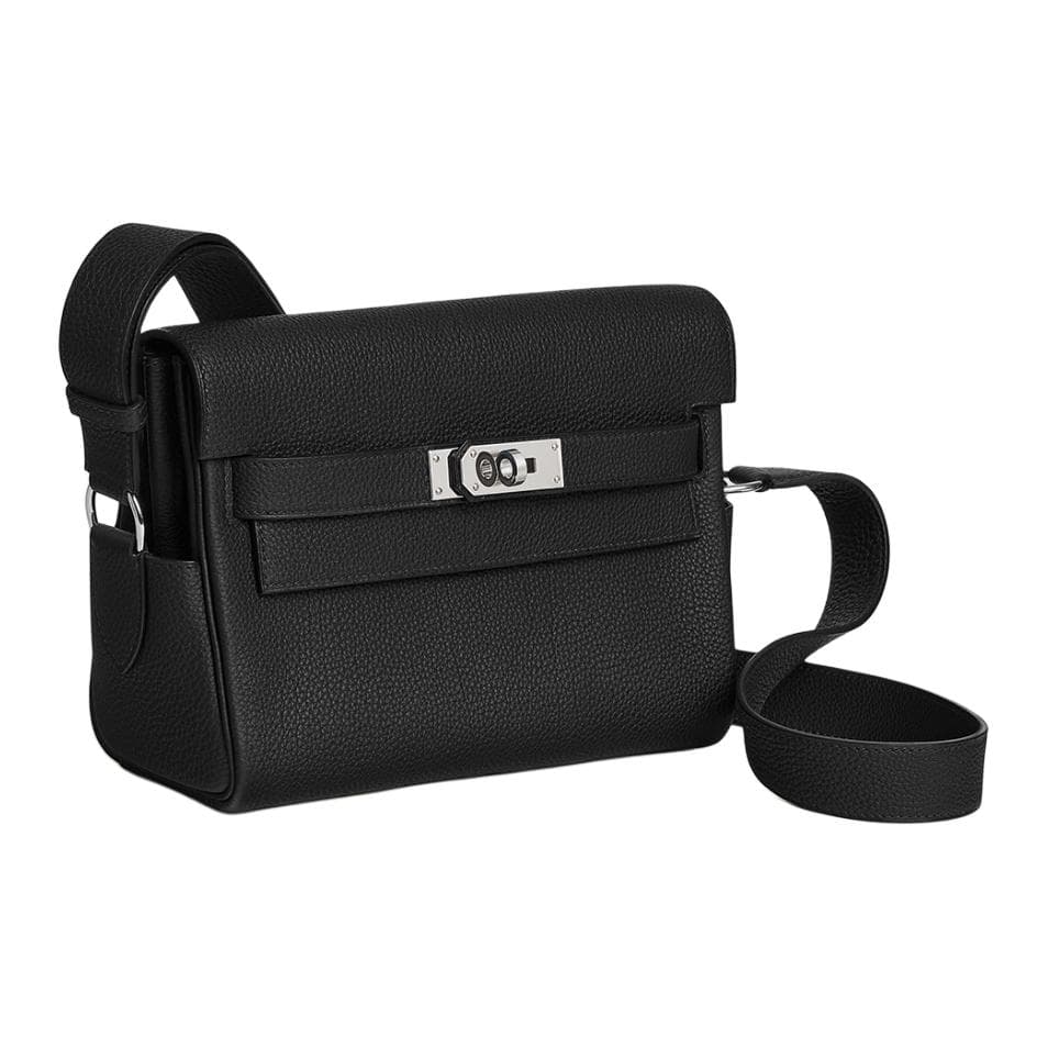 Сумка через плечо HERMES Kelly Togo 89 Noir - изображение 2