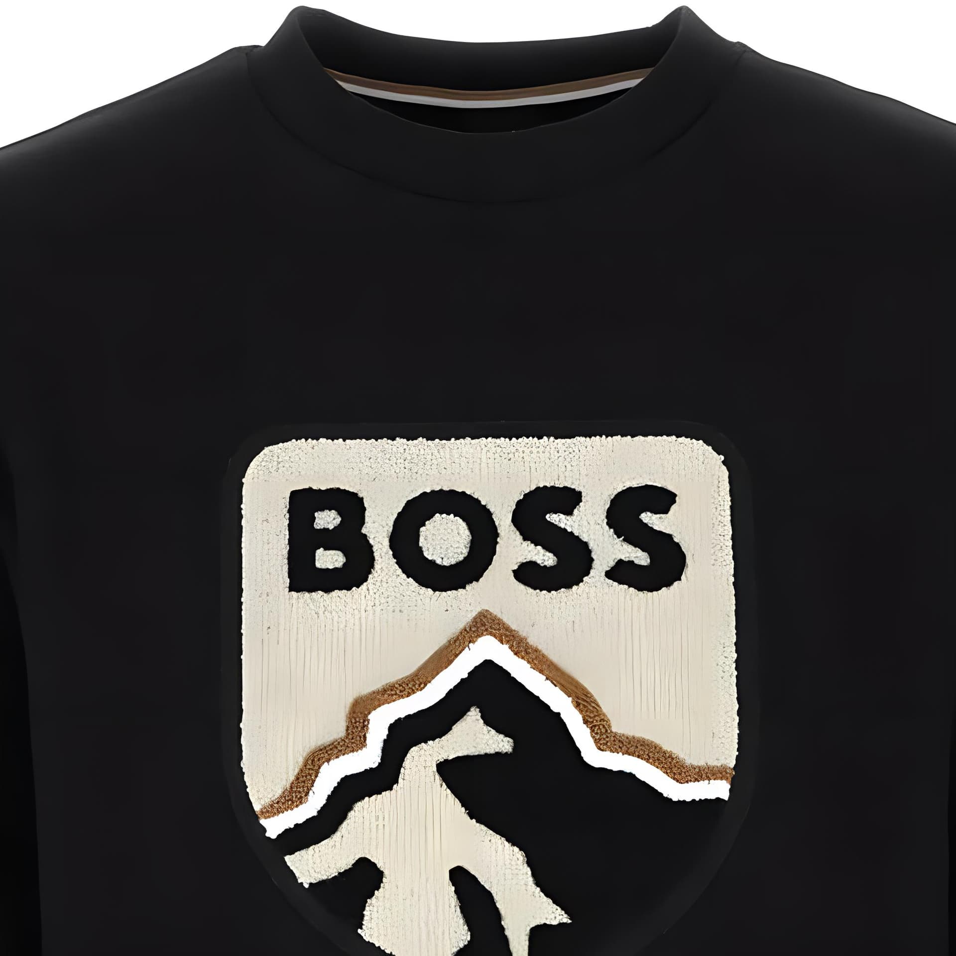 Худи HUGO BOSS SS23 Толстовка Мужской черный - изображение 3