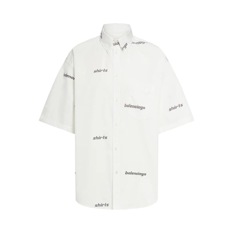 Рубашка Balenciaga SS23 Logo - изображение 1