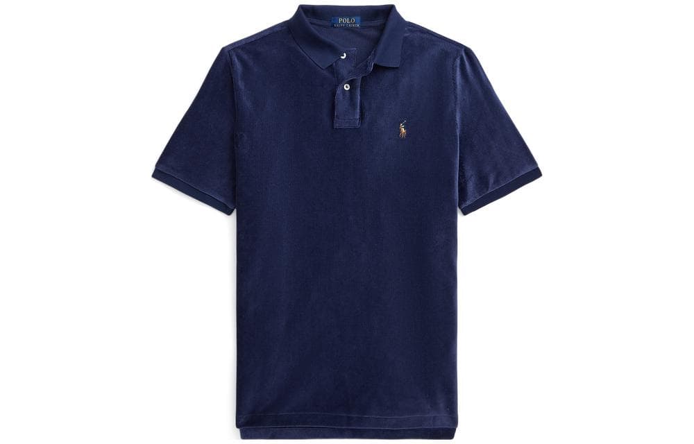 Поло Polo Ralph Lauren fw23 Поло Классическая версия Мужской Морской синий - изображение 1
