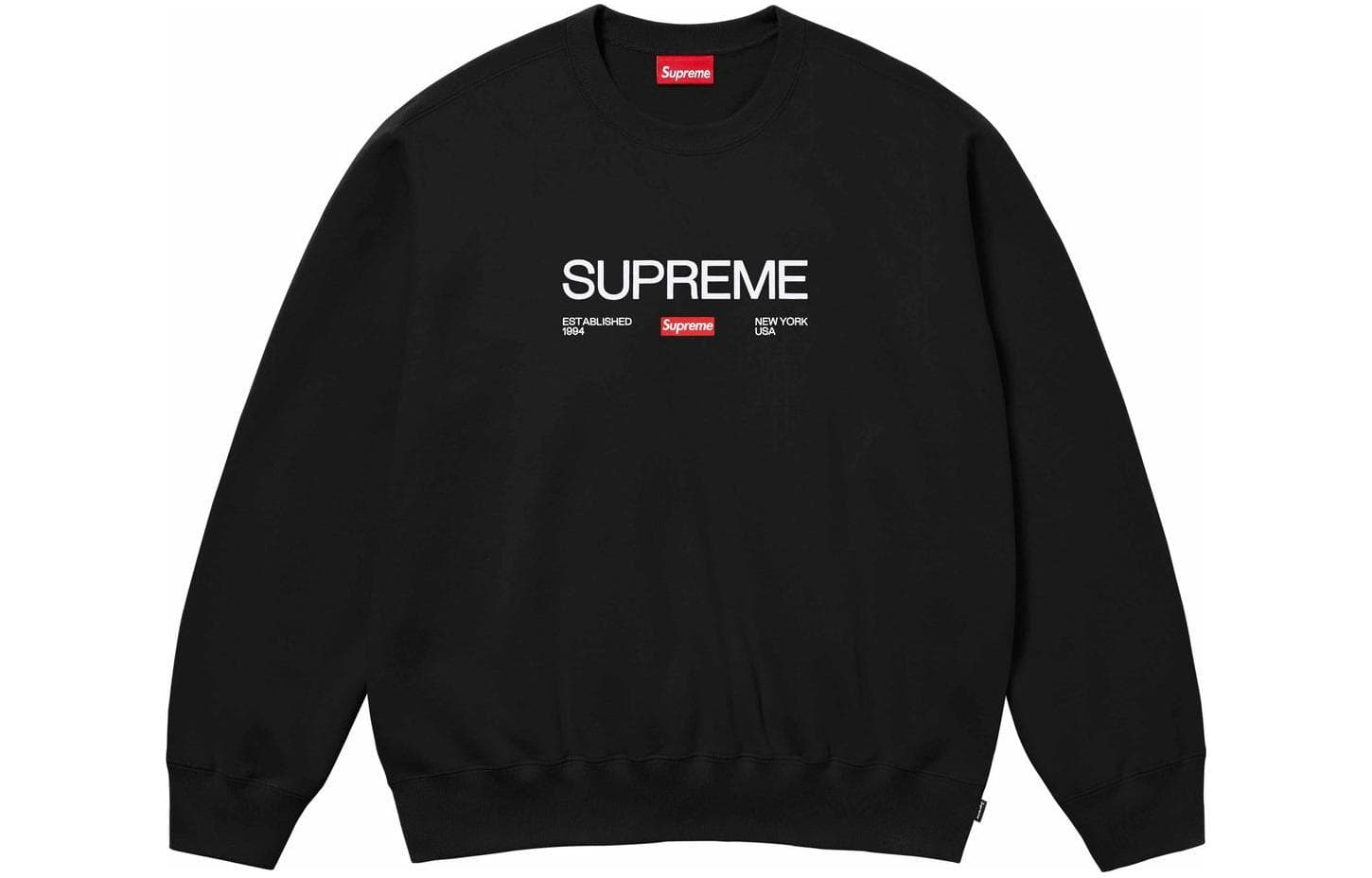 Худи Supreme SS24 WEEK10 ESTABLISHED CREWNECK - изображение 1