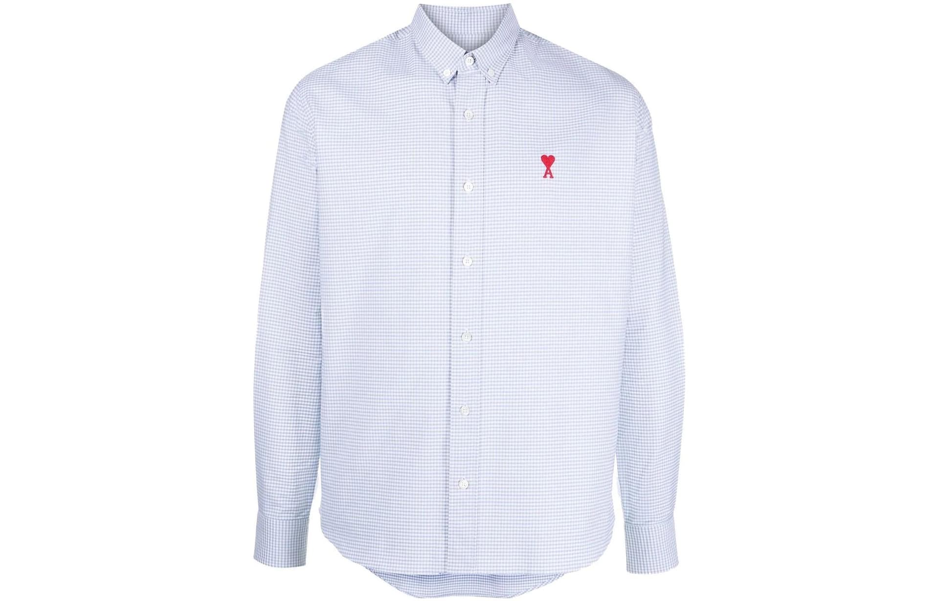 Рубашка AMIPARIS SS23 De Coeur Logo - изображение 1