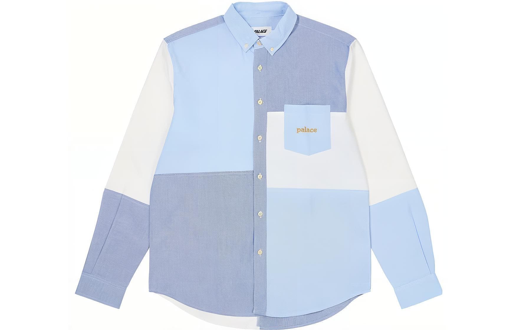 Рубашка PALACE 2023 PALACE OXFORD SHIRT MULTI Logo - изображение 1