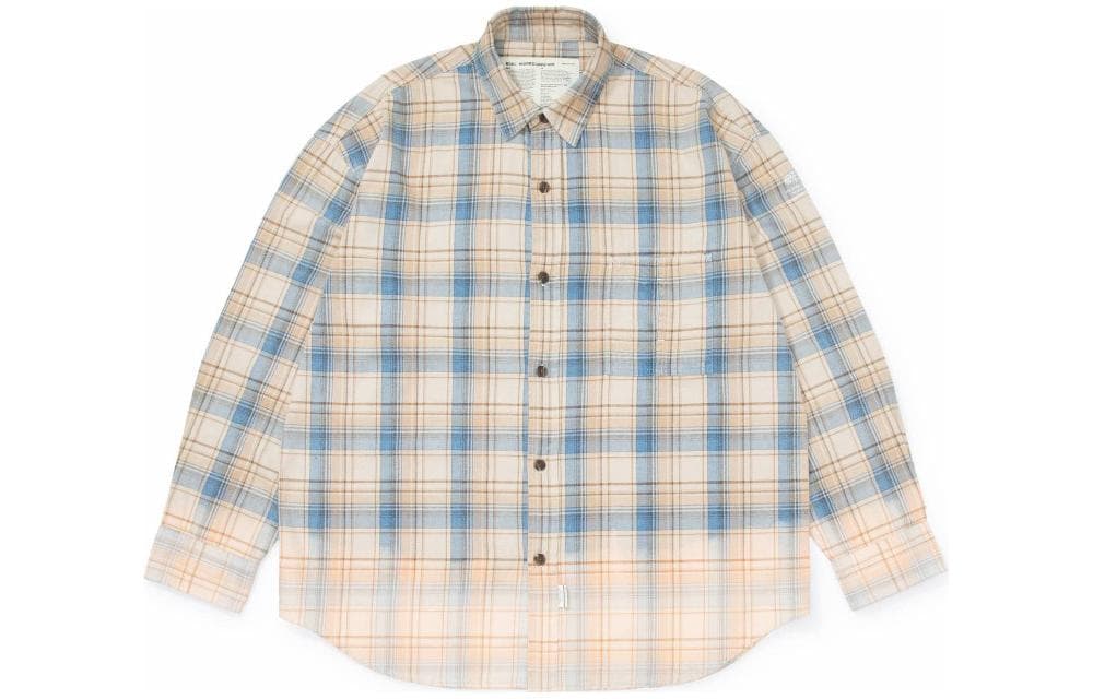 Рубашка MADNESS Dip Dye Checked Shirt - изображение 1