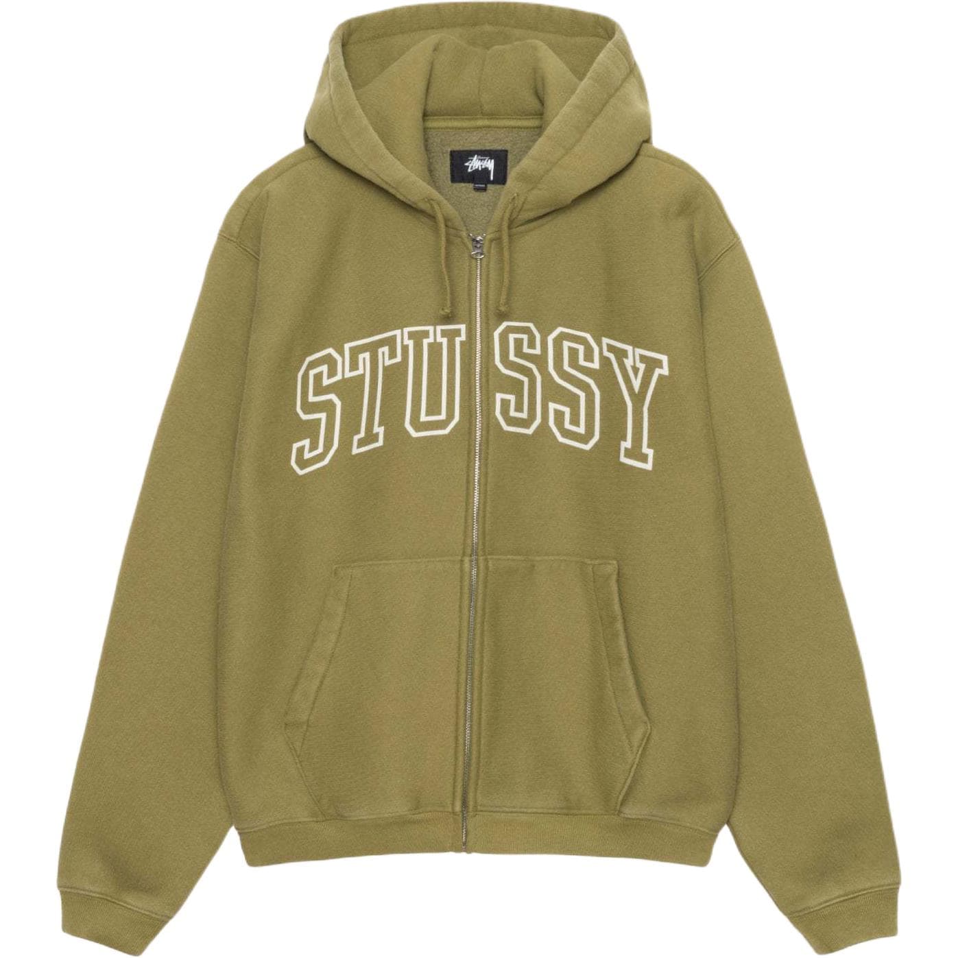 Худи Stussy SS24 OUTLINE ZIP HOODIE - изображение 1