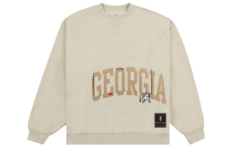 Худи Travis Scott x Mitchell Ness SS24 UNIVERSITY OF GEORGIA LOGO - изображение 1