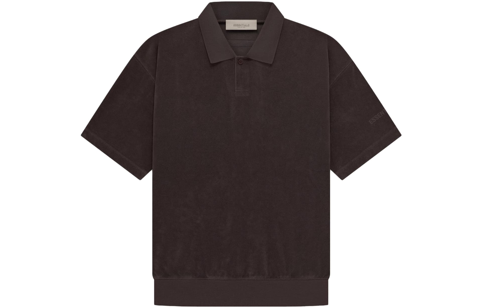 Поло Fear of God Essentials SS23 SS Terry Polo Plum Polo - изображение 1