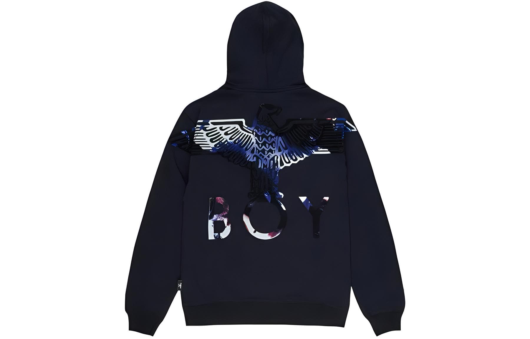Худи Boy London Basic Logo Gradient Hoodie Black - изображение 2