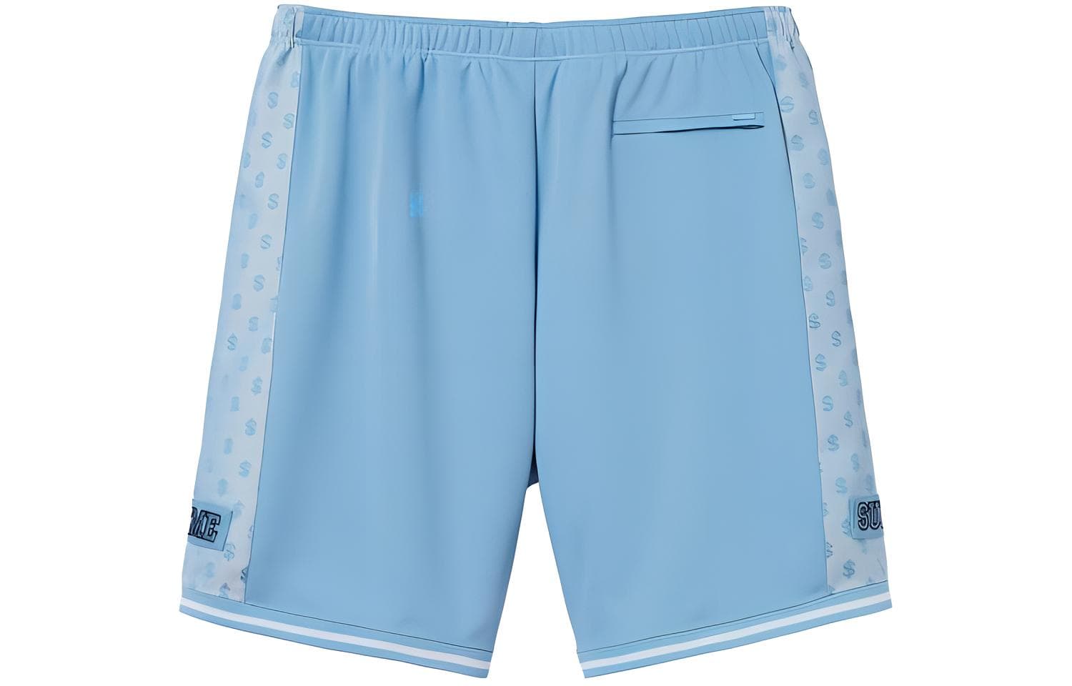 Шорты Supreme SS18 Monogram Short Columbia Blue - изображение 2