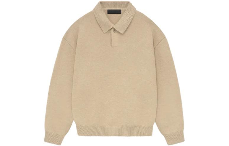 Поло Fear of God Essentials FW23 Polo Gold Heather - изображение 1