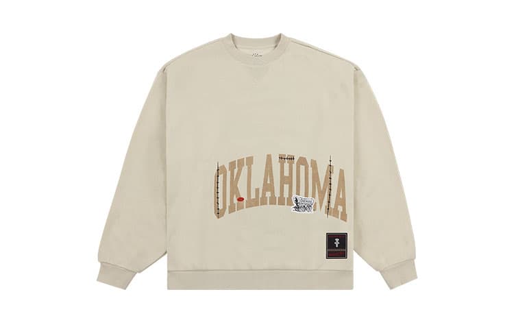 Худи Travis Scott x Mitchell Ness SS24 UNIVERSITY OF OKLAHOMA LOGO - изображение 1