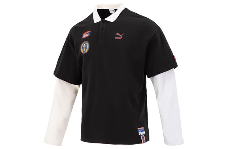 Кофта PUMA Team Badge Polo Longsleeve LogoPolo - изображение 1