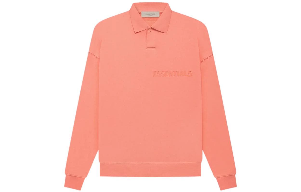 Поло Fear of God Essentials FW22 LS Polo Coral Polo - изображение 1