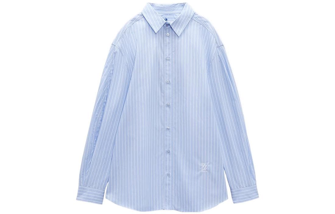 Рубашка ADER ERROR x ZARA FW22 Striped Shirt - изображение 1