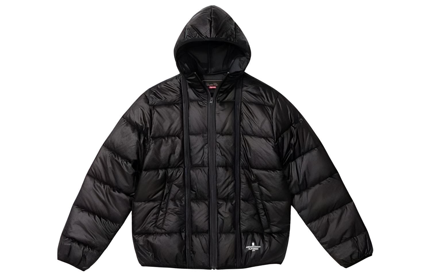 Ветровка Supreme Trench Puffer Jacket Black - изображение 6
