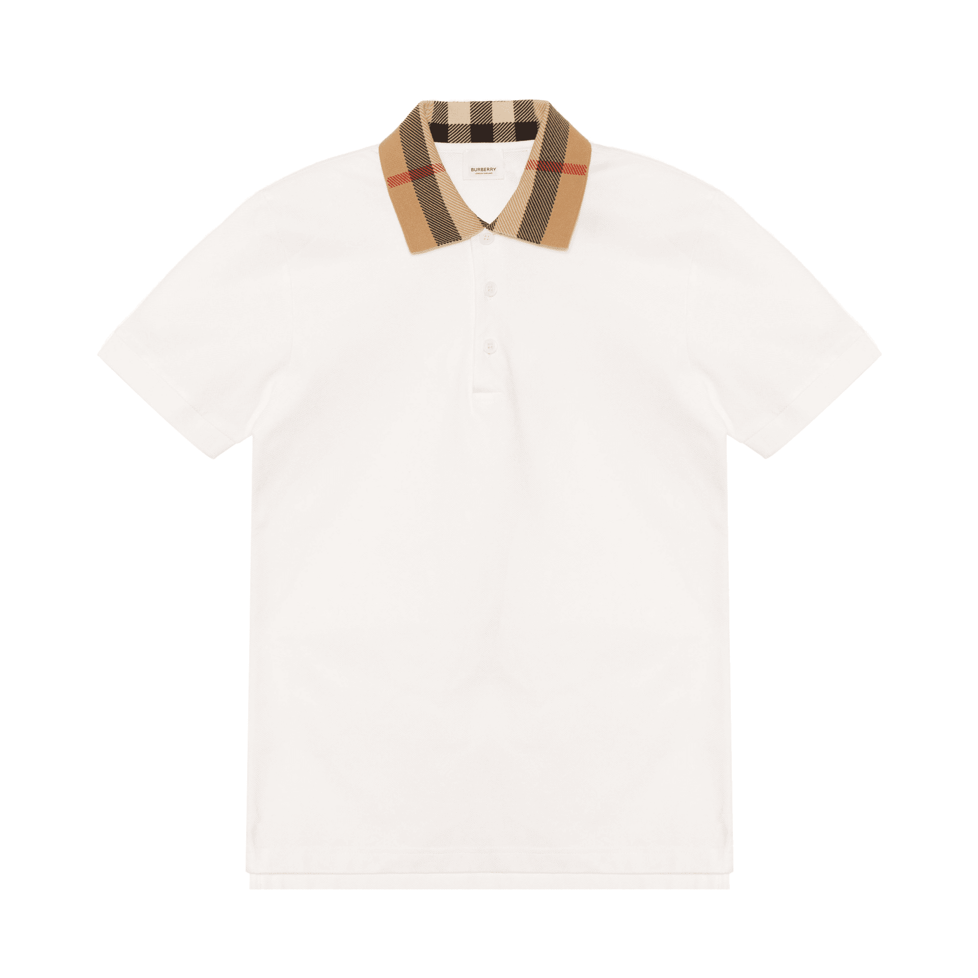 Поло Burberry SS23 Polo Мужское Белое - изображение 1