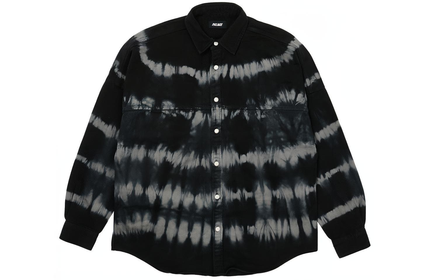 Рубашка PALACE SS22 Tie-dye Shirt Black - изображение 1