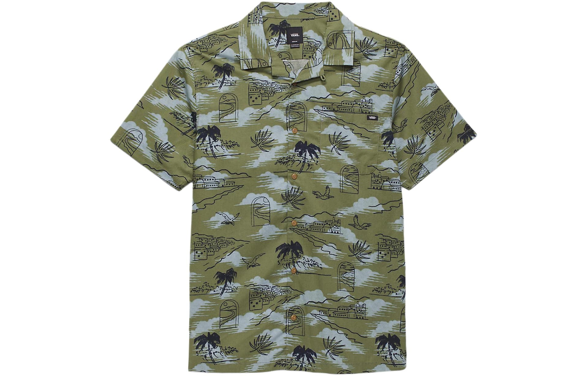Рубашка Vans Davista Buttondown Shirt - изображение 1