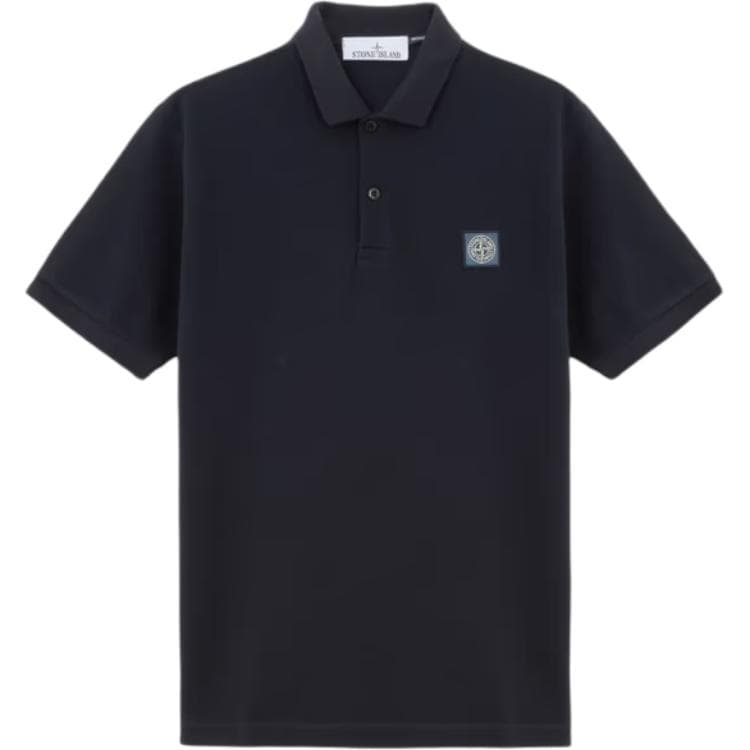 Поло STONE ISLAND Поло Мужское Морской Синий - изображение 1