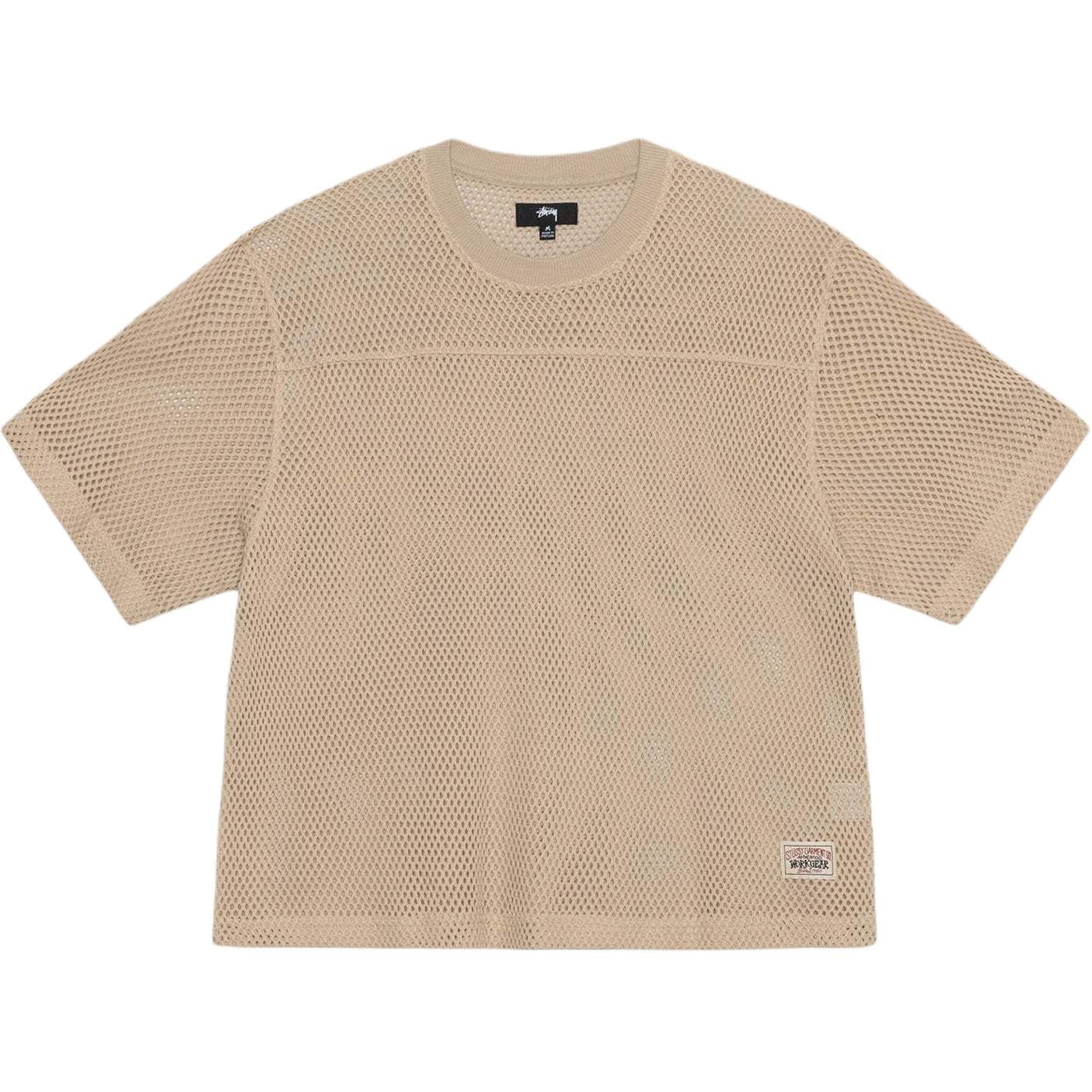 Футболка Stussy SS24 SS24 MESH JERSEY CREW T - изображение 1