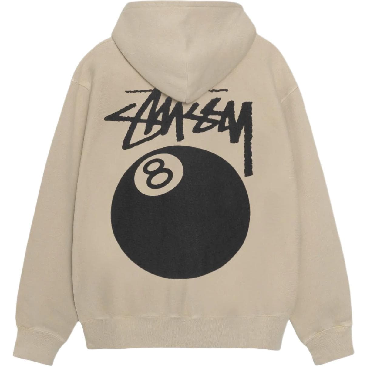 Худи Stussy SS24 8 Ball Pig Dyed Zip Hood8 - изображение 1