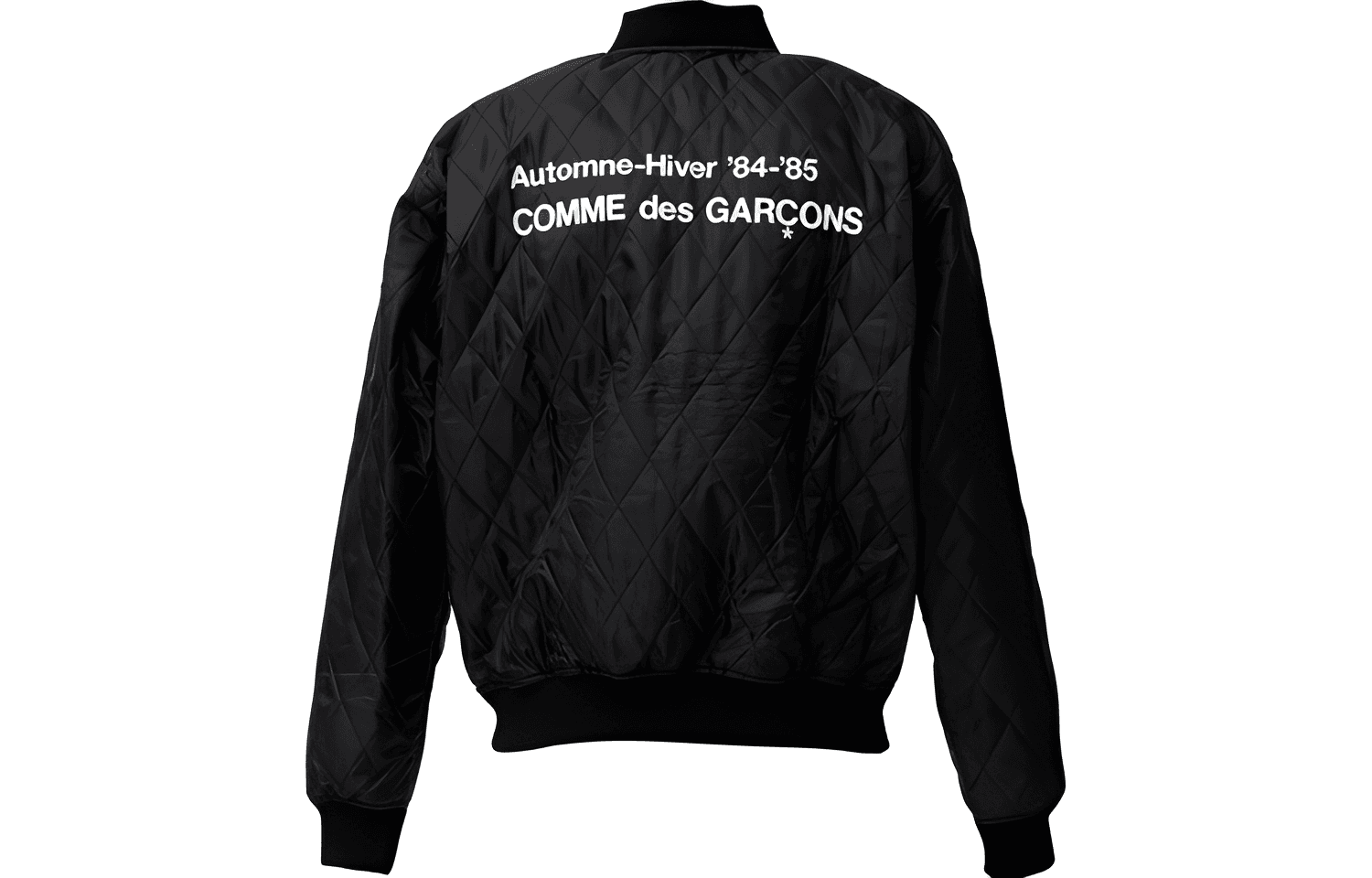 Куртка CDG Quilted Jacket Black - изображение 2