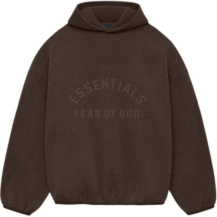 Худи Fear of God Essentials Nylon Fleece Hoodie Heather WoodWood Heather WoodWood - изображение 1