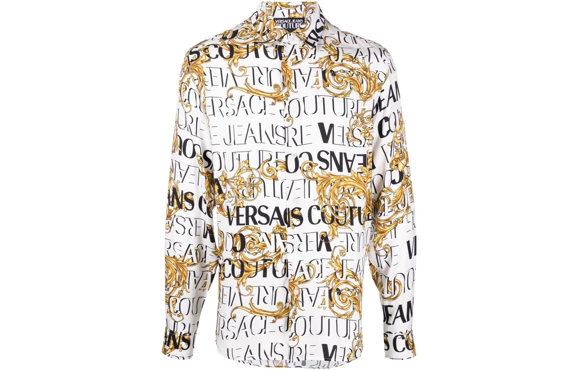 Рубашка VERSACE JEANS COUTURE FW22 Logo - изображение 1