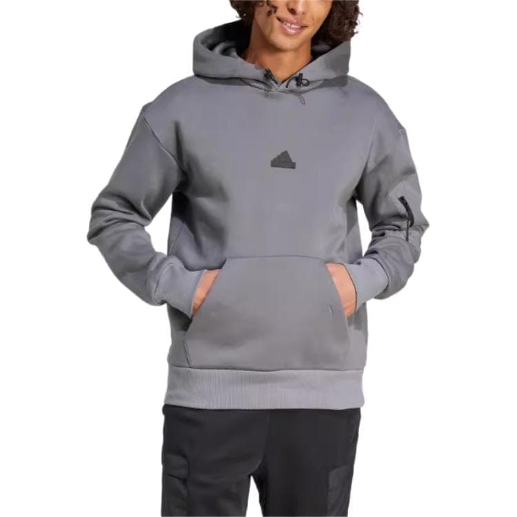 Худи Adidas Серый Мужской Толстовка - изображение 1