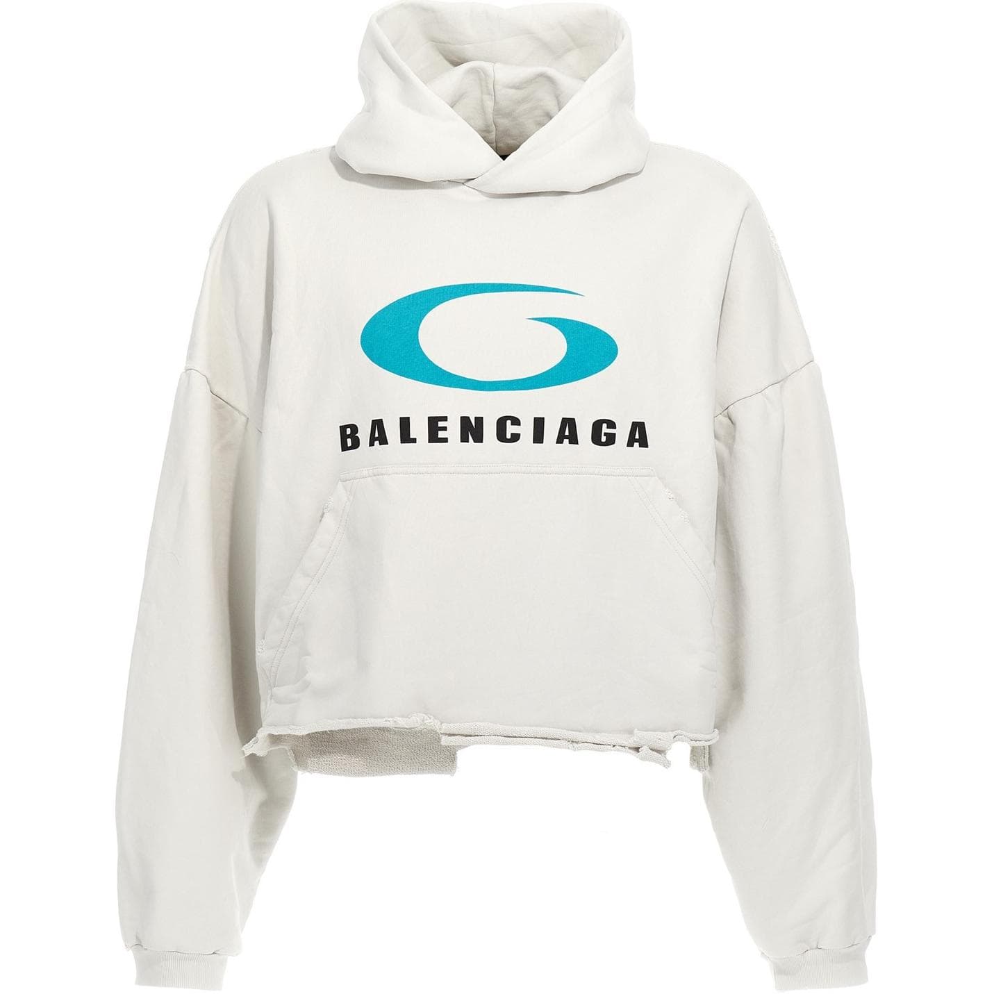 Худи Balenciaga Худи-ханьфу платье стандартный крой унисекс белый - изображение 1