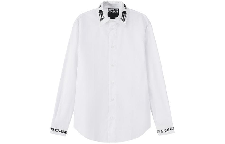 Рубашка VERSACE JEANS COUTURE SS24 Logo - изображение 1