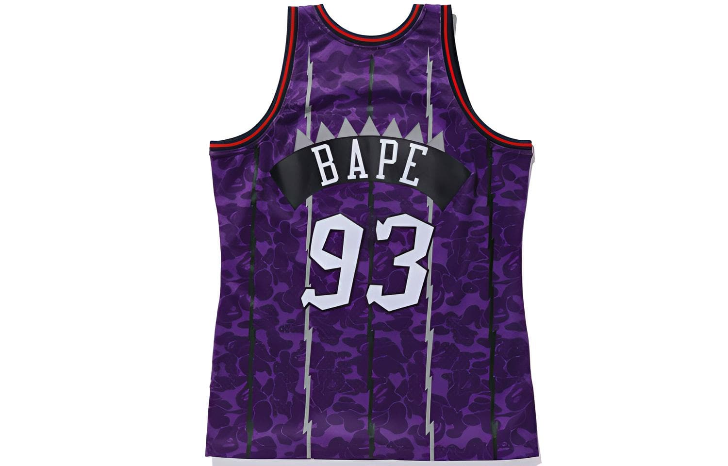 Баскетбольная майка A BATHING APE Bape Raptors Camo Basketball Tanktop - изображение 2
