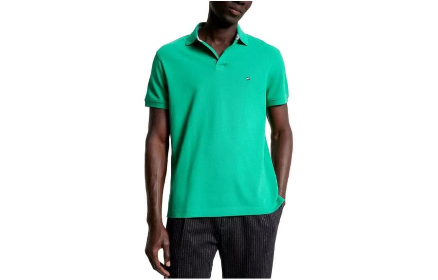 Поло Tommy Hilfiger Regular Fit 1985 Polo Polos Primary Green Polo - изображение 1
