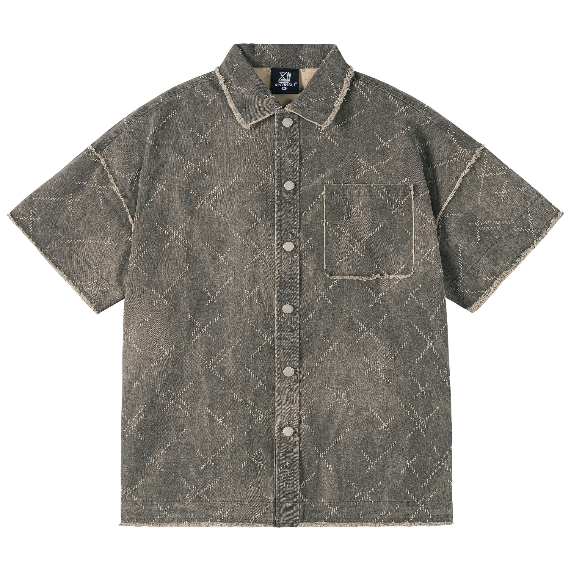 Рубашка XINYINSU SS24 New vintage - изображение 1