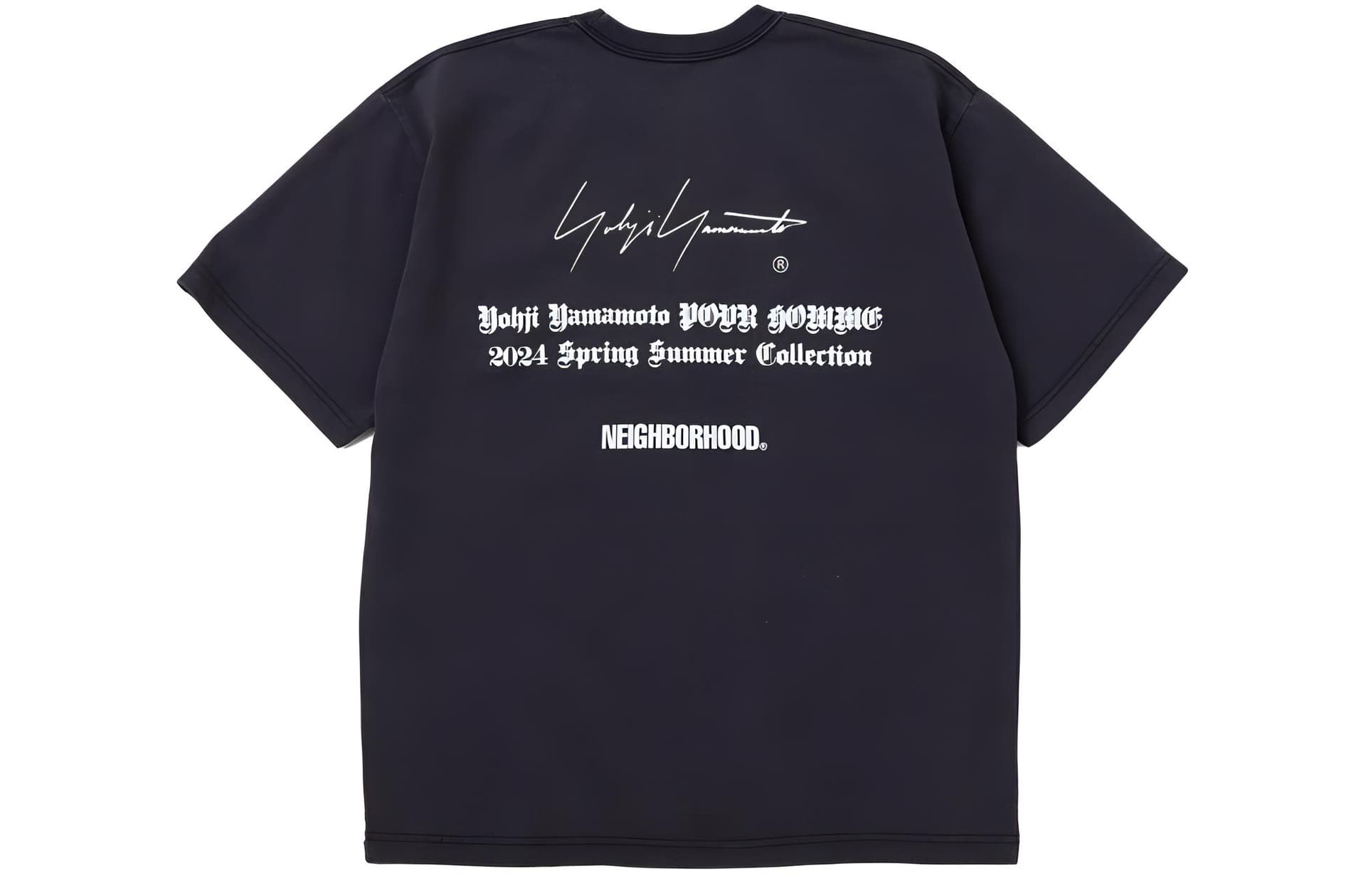 Футболка Yohji Yamamoto x NEIGHBORHOOD FW23 T - изображение 2