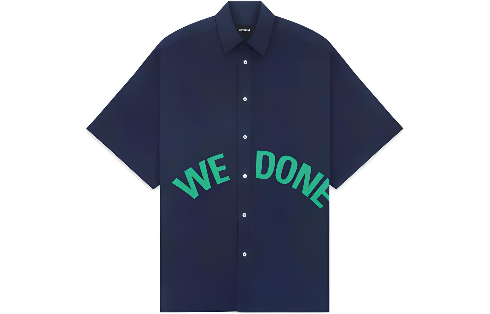 Рубашка WE11DONE FW22 Logo - изображение 1