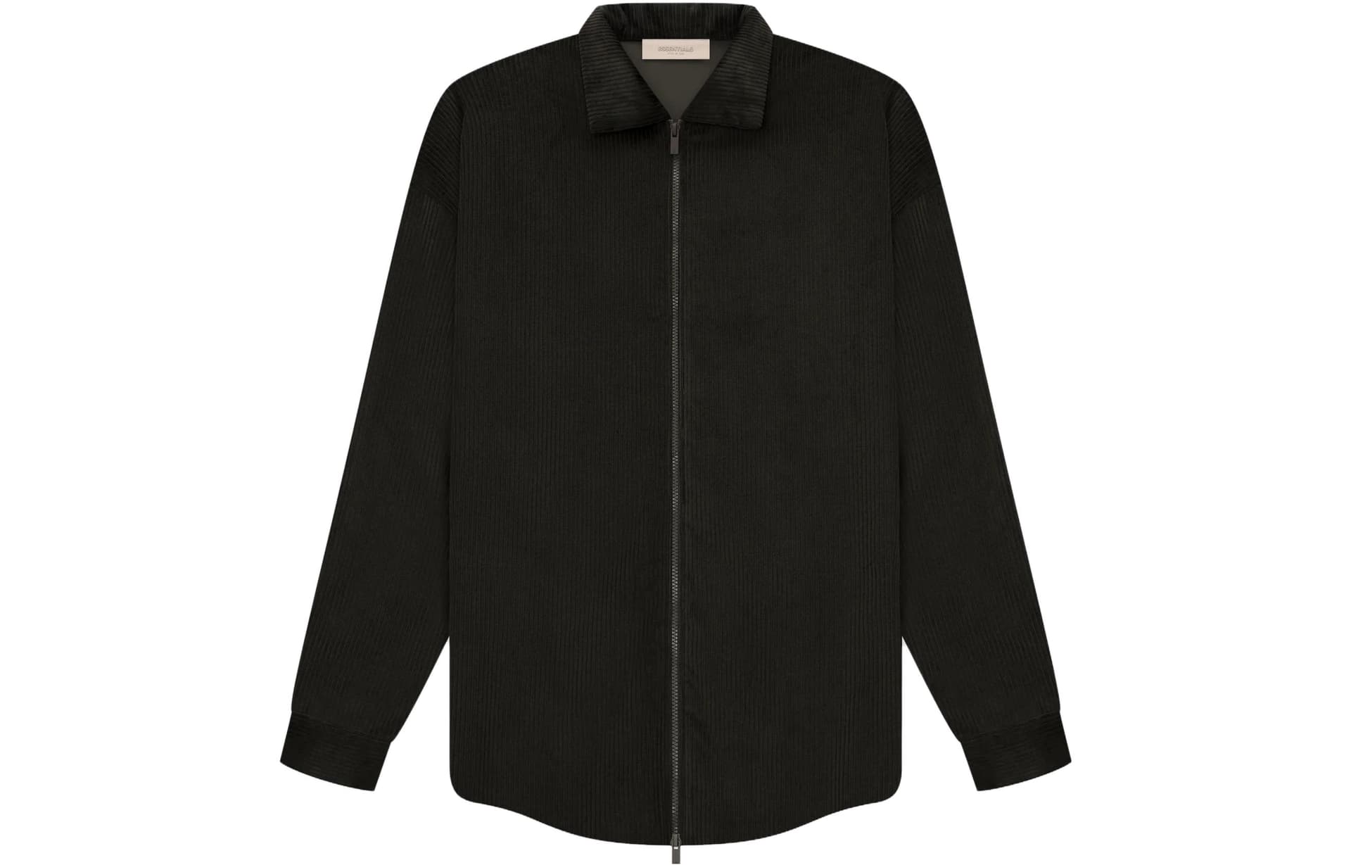 Куртка Fear of God Essentials SS23 Corduroy Shirt Jacke Off Black - изображение 1