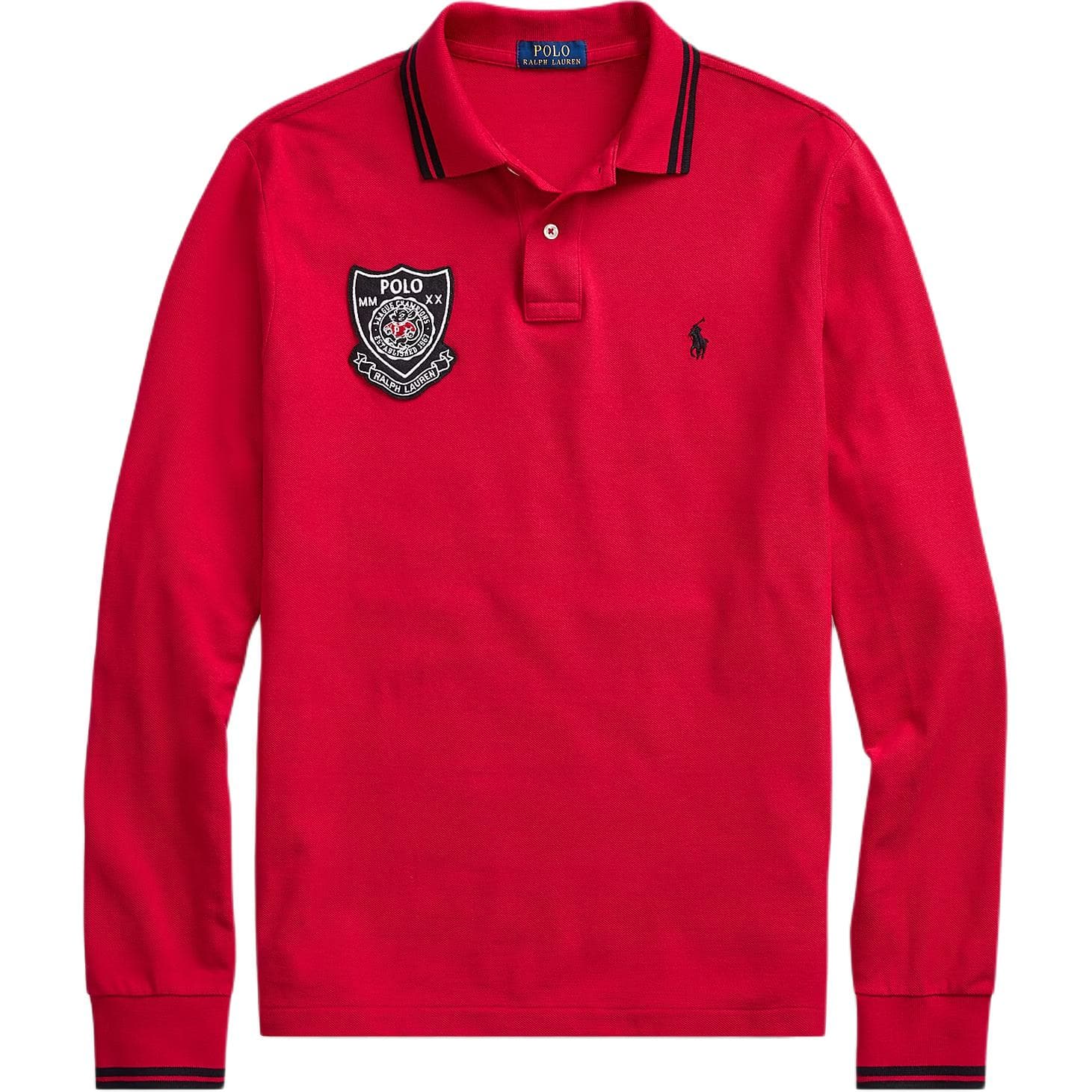 Поло Polo Ralph Lauren Мужское Поло Красное - изображение 1