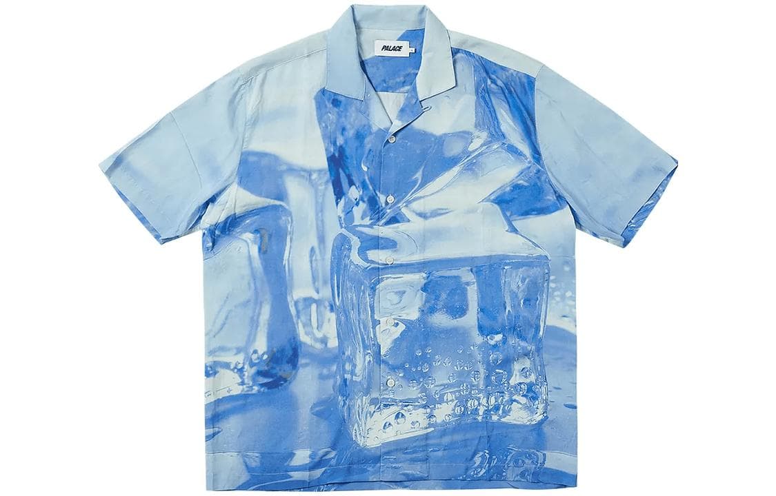 Рубашка PALACE 2023 ULTIMATE CHILL SHIRT CRYSTALISED BLUE - изображение 1