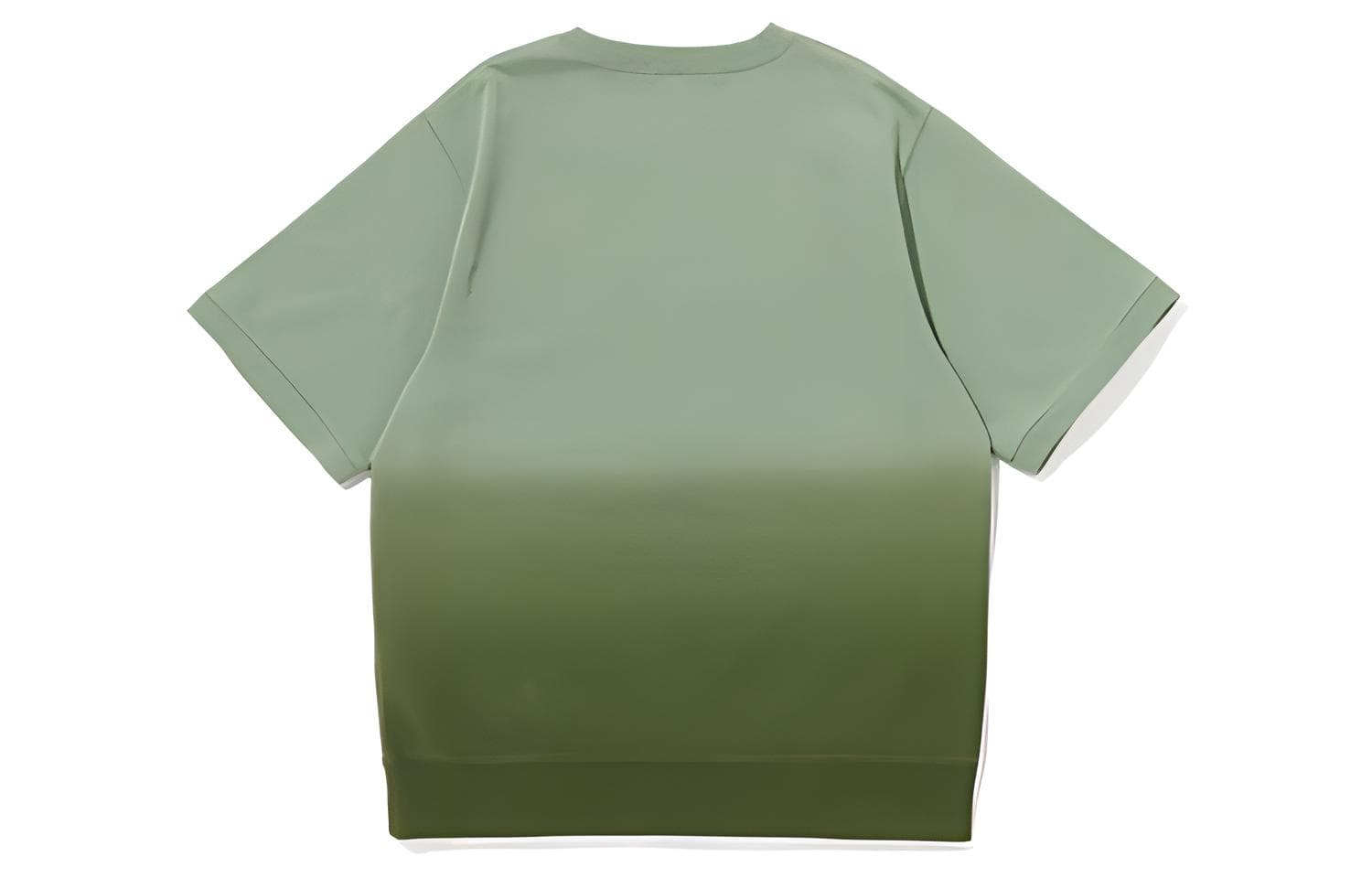 Футболка BAPE College Gradation Short Sleeve Sweat Crewneck T - изображение 2