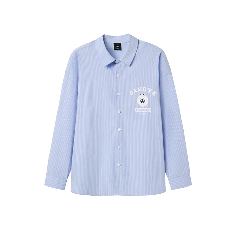 Рубашка WAYNEXZAVIER Blue Men's Shirts WAYNEXZAVIER Синий Мужские Рубашки - изображение 1