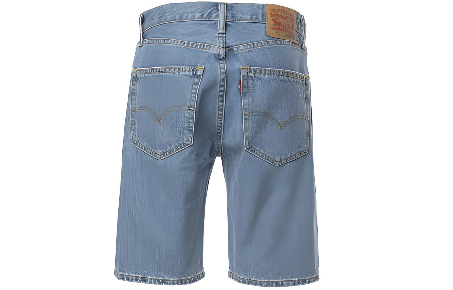 Джинсовые шорты Levi's Loose Straight Mid-Rise Denim Shorts - изображение 2