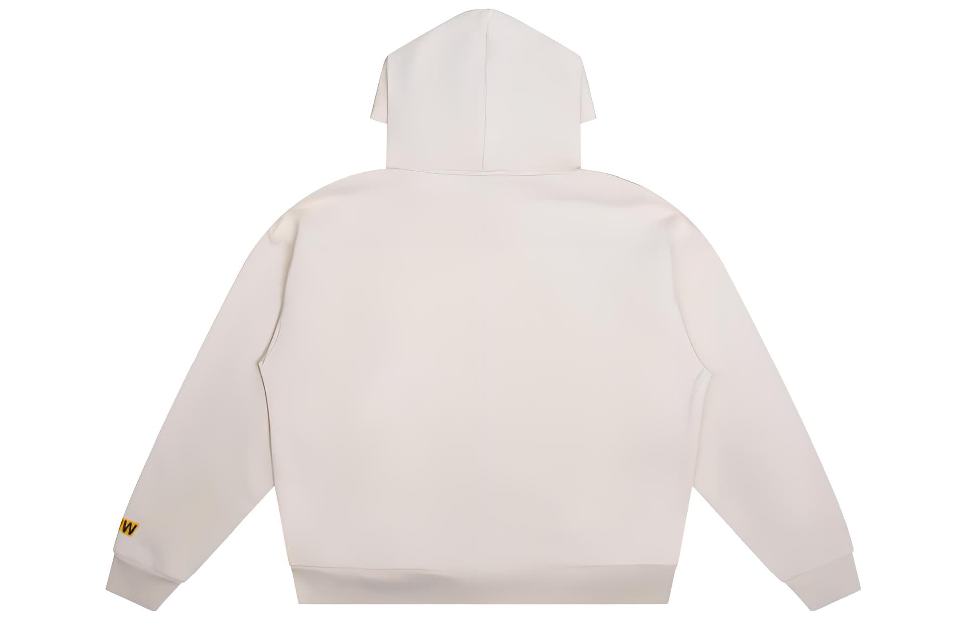 Худи Drew House FW22 Mascot Oversized Hoodie Cream Logo - изображение 2