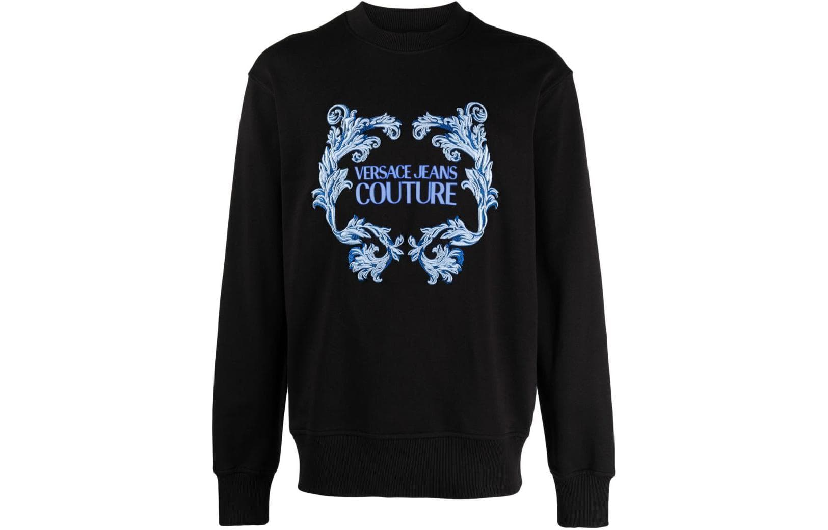 Худи VERSACE JEANS COUTURE SS24 Толстовка Мужская Черная - изображение 1