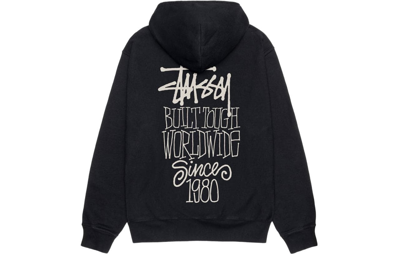 Худи Stussy FW23 BUILT TOUGH HOODIE PIGMENT DYED Logo - изображение 1