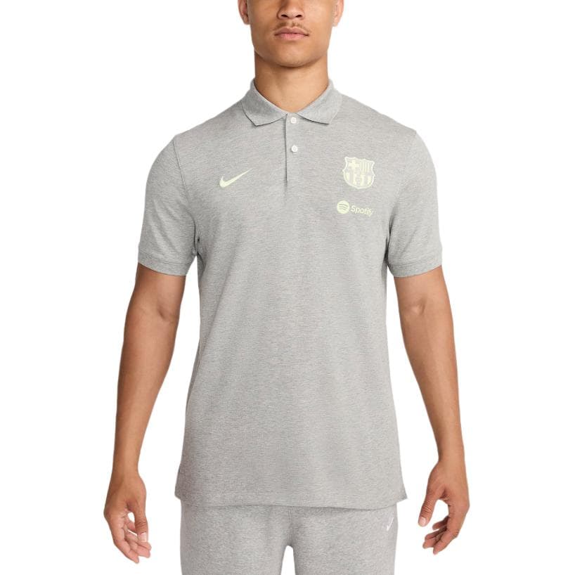 Поло Nike Dri Fit FW24 F.С. Барселона Поло Мужское Темно-Серый - изображение 1