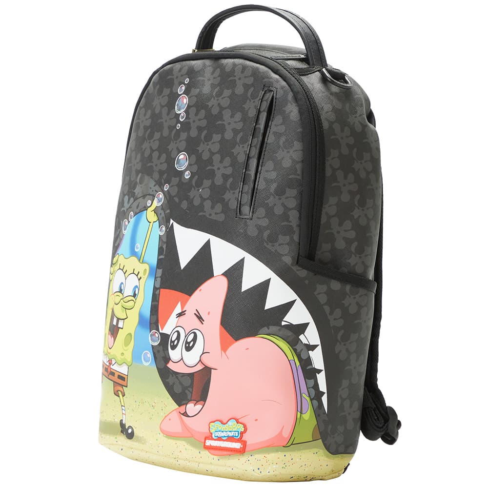 Рюкзак SPRAYGROUND X Губка Боб Совместная Коллекция ПВХ Рюкзак Унисекс - изображение 2