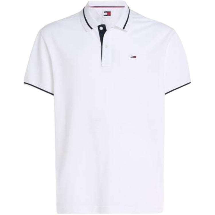 Поло Поло Tommy Hilfiger Мужское Белое - изображение 1